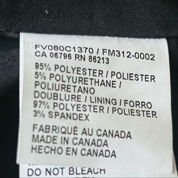 Tristan skirt midi a-line lined invisible side zipper grey size 6 - Picture 9 of 11